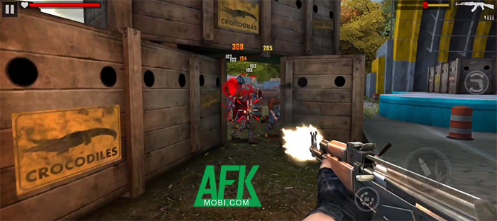 Cầm vũ khí diệt xác sống ngày tận thế trong trò chơi Fire Apocalypse: Zombie Games 1