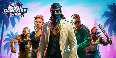 Điều khiển xã hội đen chiến đấu sinh tồn tại game hành động roguelike Gangside: Turf Wars