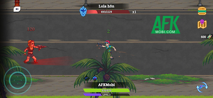 Điều khiển xã hội đen chiến đấu sinh tồn tại game hành động roguelike Gangside: Turf Wars 3