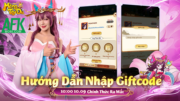 Tổng hợp gift code game Mộng Tây Du mới nhất trong tháng 0
