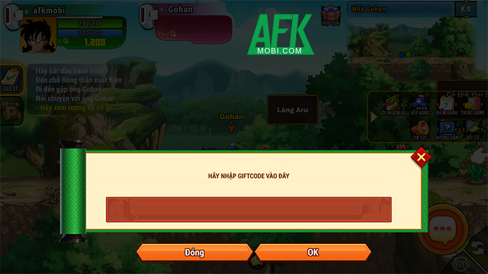 Tổng hợp gift code game Ngọc Rồng Awaken – NRO 2025 mới nhất trong tháng 0