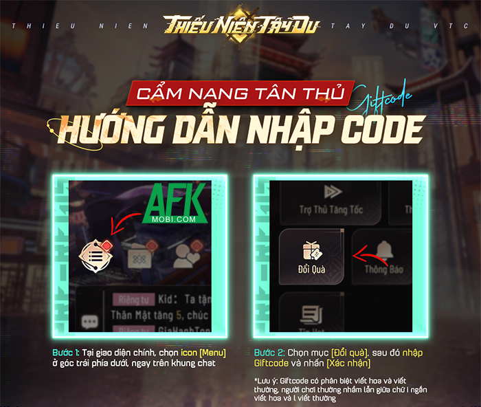 Tổng hợp gift code game Thiếu Niên Tây Du mới nhất trong tháng 0