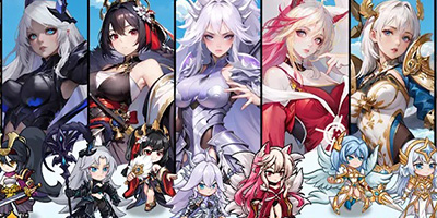 Vào vai một chiến binh gấu trúc trong một thế giới fantasy tại game Goddess Summons​