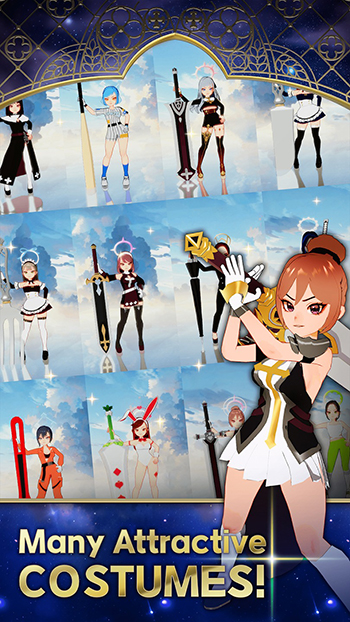 Nhập vai cô nàng sứ thần sở hữu sức mạnh cực bá đạo trong game God of Priest 3