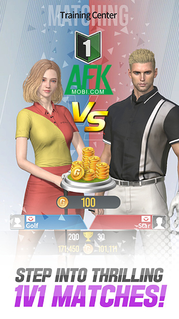 Golf Star 2 mời người chơi trở thành một vận động viên đánh gôn siêu sao 0