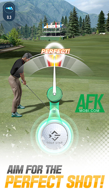 Golf Star 2 mời người chơi trở thành một vận động viên đánh gôn siêu sao 2