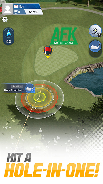 Golf Star 2 mời người chơi trở thành một vận động viên đánh gôn siêu sao 3