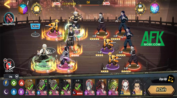 Hơi Thở Khởi Nguyên game đấu tướng lấy chủ đề Thanh Gươm Diệt Quỷ cập bến Việt Nam 2