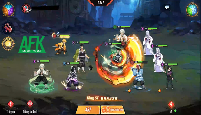 Hơi Thở Khởi Nguyên game đấu tướng lấy chủ đề Thanh Gươm Diệt Quỷ cập bến Việt Nam 3