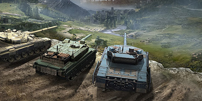 Iron Front: Armored War game hành động cho bạn điều khiển xe tăng cạnh tranh trực tuyến