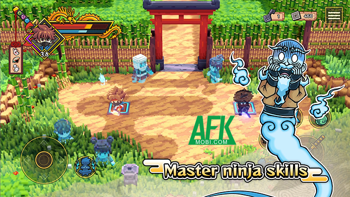 Hóa thân nhẫn giả trong game hành động nhập vai phiêu lưu Katana Dragon Mobile 3