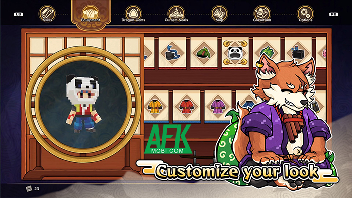Hóa thân nhẫn giả trong game hành động nhập vai phiêu lưu Katana Dragon Mobile 4