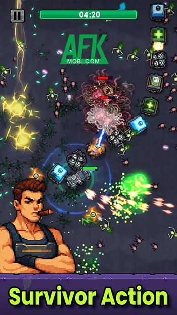 Càn quét quái vật ngoài hành tinh bằng cỗ xe chiến đấu tại game Last Zone: Survival War 0