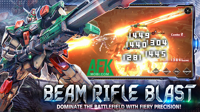 Mecha Destiny game đấu tướng lấy chủ đề Gundam với nền đồ họa cực đẹp mắt 1