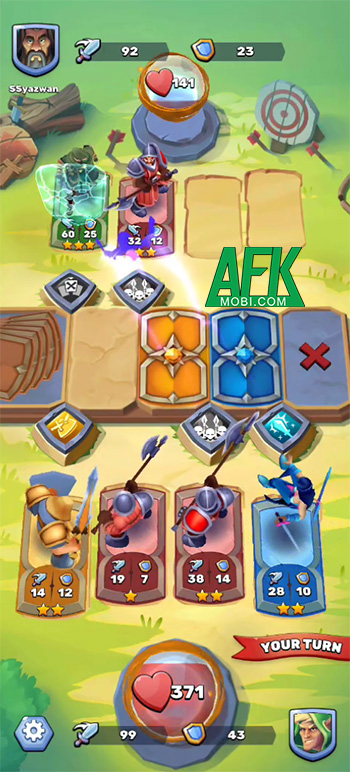 Xây dựng bộ bài anh hùng chiến thuật của bạn trong game Mystic Duel: Card Battler CCG 3