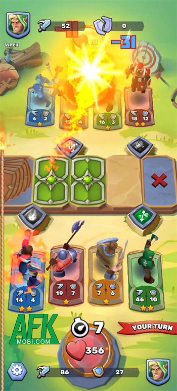 Xây dựng bộ bài anh hùng chiến thuật của bạn trong game Mystic Duel: Card Battler CCG 4