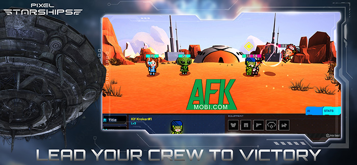 Xây dựng đồng thời quản lý con tàu vũ trụ của bạn trong game Pixel Starships 2 Mobile 2