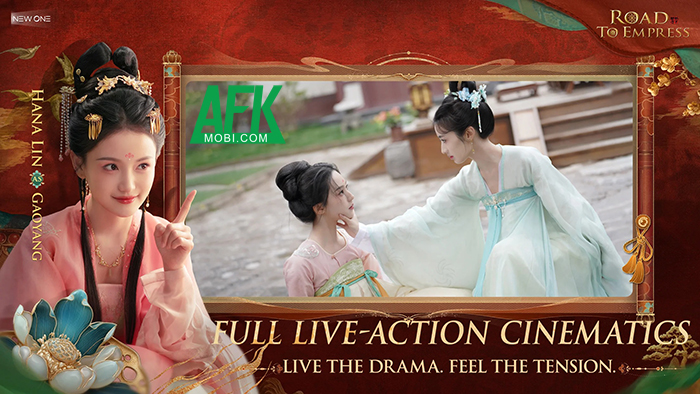 Road to Empress Mobile game FMV cổ trang lấy chủ đề cung đấu thời nhà Đường 0