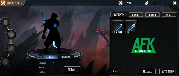 Chiến đấu trong một thế giới giả tưởng đen tối đầy quái vật tại game Shadowborn: Dark Knight 4