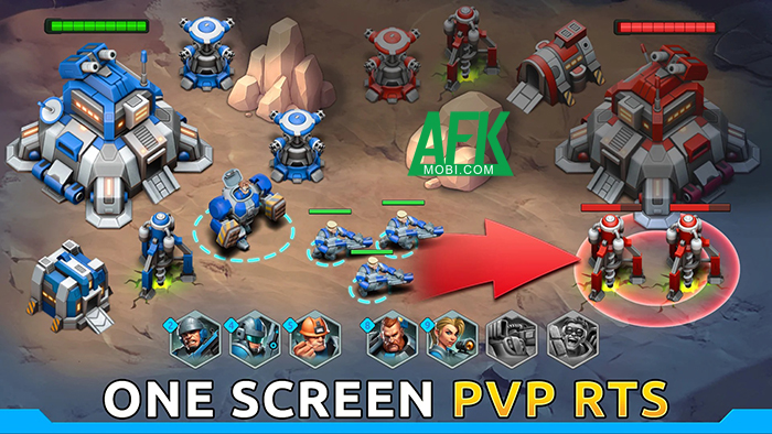 Star Troopers: PvP Duels RTS game chiến lược thời gian thực lấy cảm hứng từ IP Warhammer 0