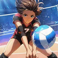 Volley Girls Volleyball SPIKE