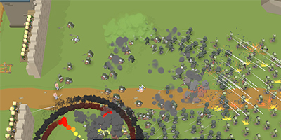 Phát triển đồng thời bảo vệ lãnh địa trong game Medieval Defense & Conquest 2
