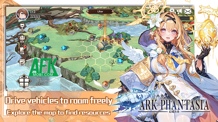 Ark Phantasia game hành động nhập vai với phong cách đồ họa anime đẹp mắt 1