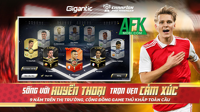 Game chiến thuật quản lý đội bóng Champion Pro Manager cập bến thị trường Việt Nam 2