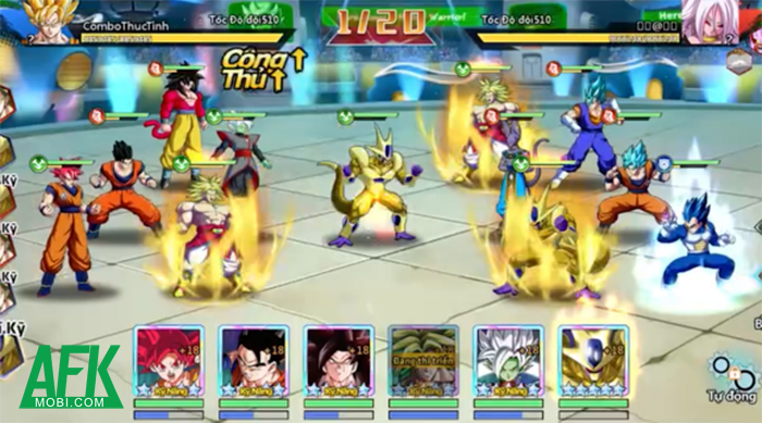 Combo Thức Tỉnh thêm game di động lấy đề tài Dragon Ball cập bến Việt Nam 2 Combo Thức Tỉnh thêm game di động lấy đề tài Dragon Ball cập bến Việt Nam 2