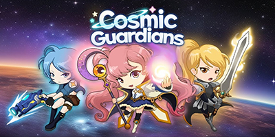 Phát triển ba cô nàng vệ binh thiên hà trong game Cosmic Guardians: Idle RPG