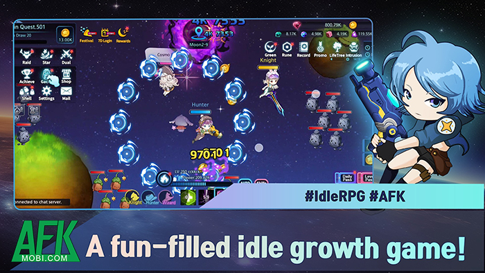 Phát triển ba cô nàng vệ binh thiên hà trong game Cosmic Guardians: Idle RPG 1 Phát triển ba cô nàng vệ binh thiên hà trong game Cosmic Guardians: Idle RPG 1