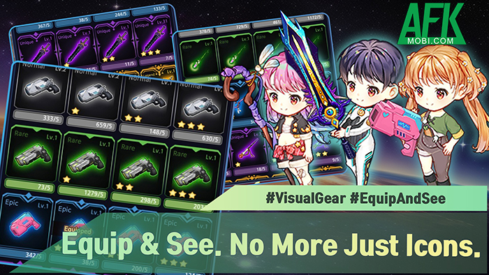 Phát triển ba cô nàng vệ binh thiên hà trong game Cosmic Guardians: Idle RPG 2 Phát triển ba cô nàng vệ binh thiên hà trong game Cosmic Guardians: Idle RPG 2