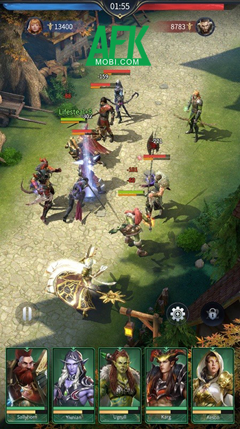 Crossbred Crusade game đấu tướng sở hữu đồ họa 3D sắc nét, đẹp mắt 0