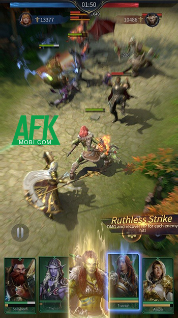 Crossbred Crusade game đấu tướng sở hữu đồ họa 3D sắc nét, đẹp mắt 1