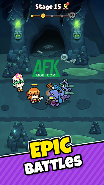 Dash&Clash: Tiny Heroes mời game thủ bắt đầu cuộc phiêu lưu chiến đấu nhàn rỗi 1