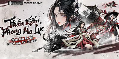 Tổng hợp gift code game Thần Kiếm Phong Ma Lục – OEG mới nhất trong tháng