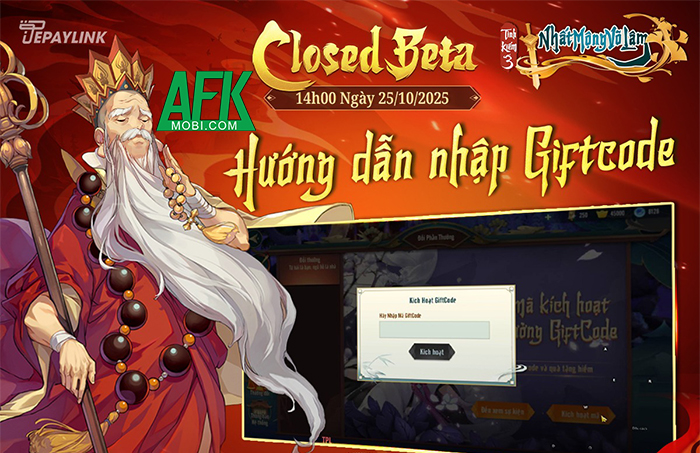Tổng hợp gift code game Tình Kiếm 3 - TPL mới nhất trong tháng 0 Tổng hợp gift code game Tình Kiếm 3 - TPL mới nhất trong tháng 0