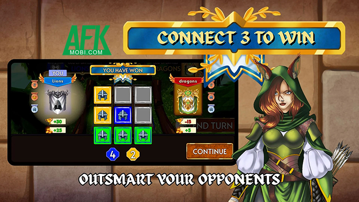 Kiểm soát bàn cờ để giành chiến thắng trong game chiến thuật Guild Adventures: BATTLES 4 Kiểm soát bàn cờ để giành chiến thắng trong game chiến thuật Guild Adventures: BATTLES 4