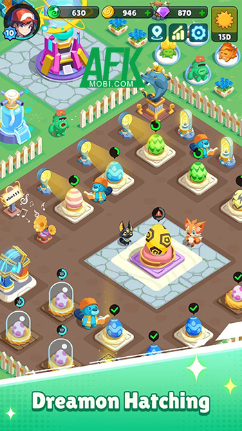 Gầy dựng khu trang trại nuôi dưỡng các sinh vật đáng yêu với game Idle PokePet Farm 3