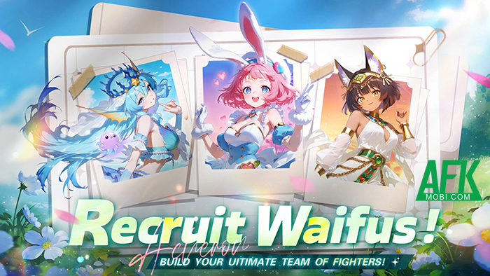 Phòng thủ bảo vệ bờ biển cùng các nàng waifu chibi tại game Island Heroes: Idle Defense 0