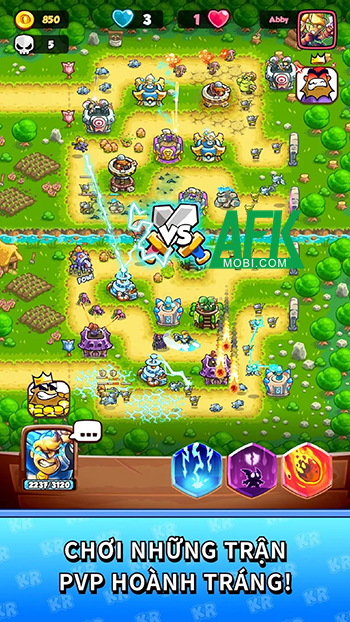 Kingdom Rush Battles game thủ tháp mới đến từ Ironhide Games mời bạn so tài phòng thủ 1v1 0
