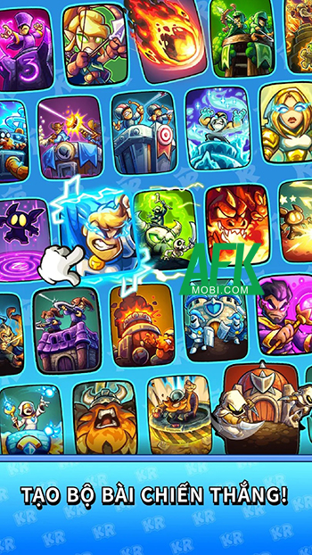 Kingdom Rush Battles game thủ tháp mới đến từ Ironhide Games mời bạn so tài phòng thủ 1v1 1