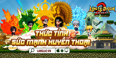 Làng Lá Origin 2 – Rise of Konoha game nhập vai trực tuyến màn hình ngang lấy chủ đề Naruto
