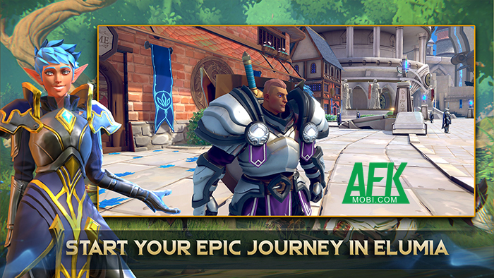 Bắt đầu những cuộc phiêu lưu chiến đấu trong tựa game Legends of Elumia 0