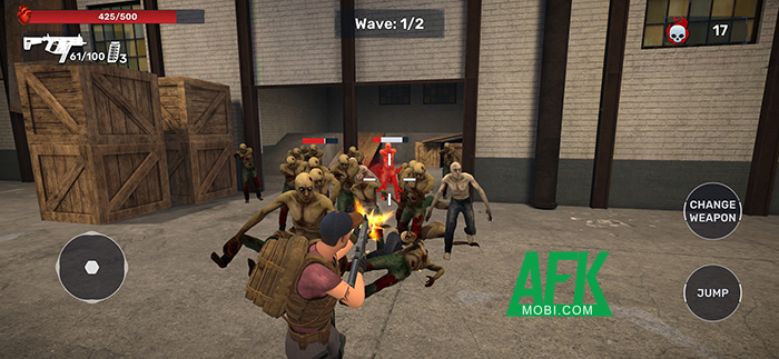 Sinh tồn trước các đợt xác sống trong game hành động bắn súng Red Zone 0