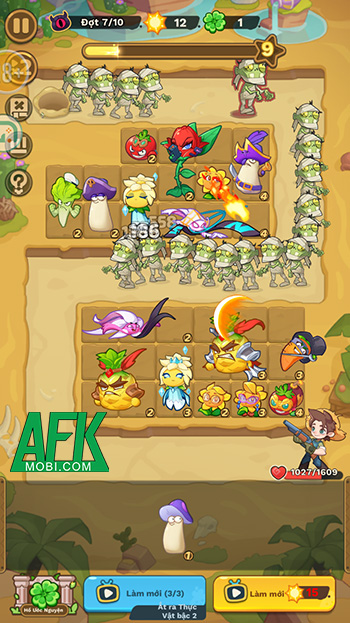 Trải nghiệm cuộc chiến rau củ quả trên tầng cao mới trong game Chiến Tuyến Hướng Dương 4