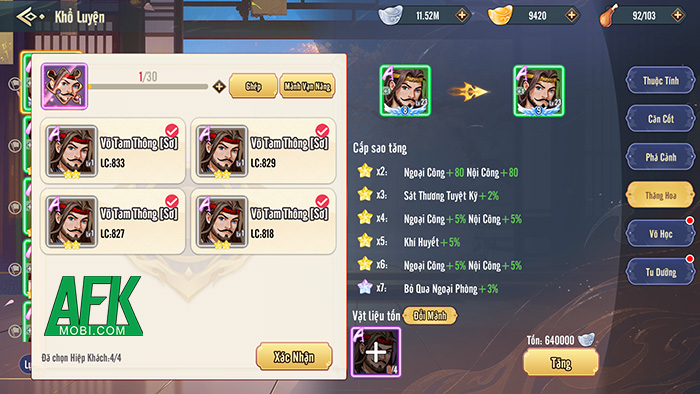 Trải nghiệm chuẩn mực võ lâm đấu tướng tại game Thiên Hạ Ngũ Tuyệt 7