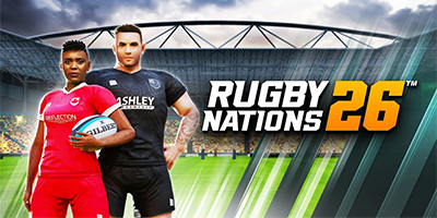 Rugby Nations 26 game thể thao lấy chủ đề về bộ môn bóng bầu dục Anh