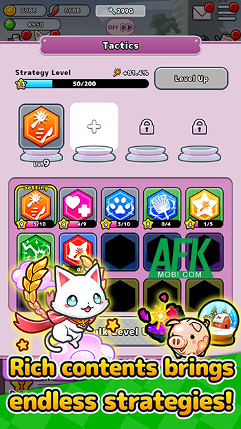Cùng nữ thần mèo tập hợp các trinh nữ ẩm thực trong game nhàn rỗi Snacky Girls! 1
