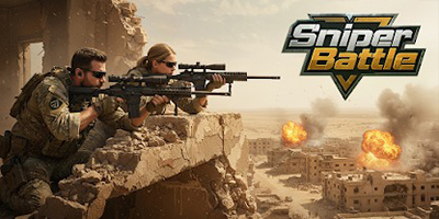 So tài bắn tỉa trong game hành động bắn súng Sniper Battle: 3D War Shooter